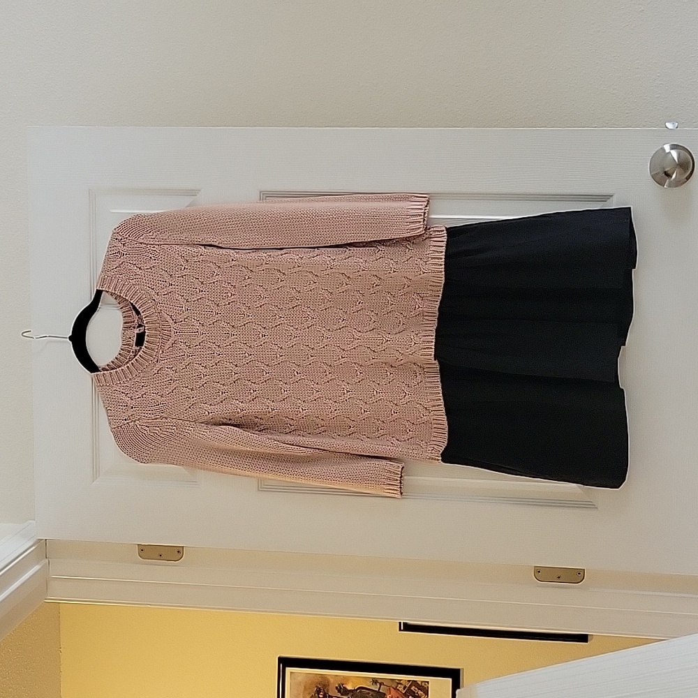 Tibi Vintage Sweater Top Dress - L